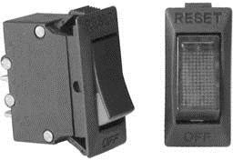 Фото 1/2 W51-A161A1-15, Circuit Breakers CIRCUIT BREAKER THERMAL 15A RED