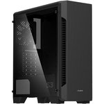 Корпус ATX Zalman S3 TG, Midi-Tower, без БП, черный [s3 tg black]