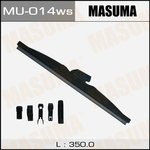 MU-014ws, Щетка стеклоочистителя зимняя 350 мм каркасная 1 шт MASUMA Snow Blade ...