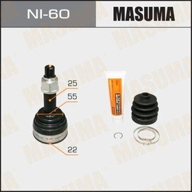 NI-60, ШРУС MASUMA NI60 39100-4M400,39100- 4M405,39100-4M460,39100- 4M465,39101-4M400,39101- 4M405,39101-4M460