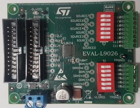 EVAL-L9026-YO, Power Management IC Development Tools L9026 configurable multi-channel driver evaluation board