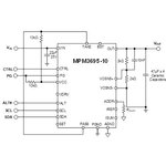 MPM3695GMQ-10-0022, Power Management Modules 16V, 10A, Scalable, Ultra-Thin ...