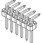 90121-0124, Conn Unshrouded Header HDR 4 POS 2.54mm Solder RA Thru-Hole C-Grid III™ Tray