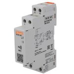 TMM1NFC, DIN Rail Mount Timer Relay, 12 → 240V ac/dc, 2-Contact, 0.1 s → 999h, SPDT