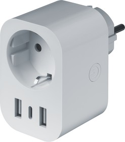 Фото 1/4 NSH-ST-04 (95131), Умная розетка, умный дом