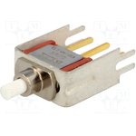 8121SD3V4GE, Переключатель кнопочный Положения 2 SPDT
