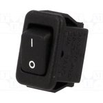 MR5-110-F5-BBW-2, ROCKER; SPST; Pos: 2; ON-OFF; 3A/250VAC; black; none; 20m?; UL94V-2