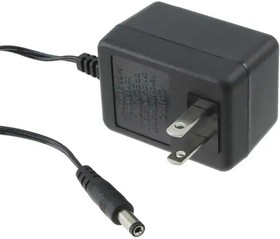 WDU9-1200, Wall Mount AC Adapters Wall Plug-In Pwr Supply, 9VDC@1200mA, cULus, Center POS: ***For Industrial and Commercial Use Only***