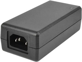 SDI50-12-U-P6, Desktop AC Adapters 50W 12V 4.2A Lvl VI C14 2.5x5.5 plug