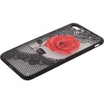 Защитная крышка "LP" для iPhone 8 Plus/7 Plus Роза красная (европакет)