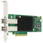 Адаптер Broadcom Emulex LPe32002-M2 HBA Dual Port 32Gb Fibre Channel HBA (LPE32002-M2), 1 year