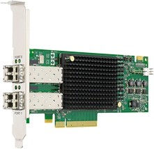 Фото 1/5 Адаптер Broadcom Emulex LPe32002-M2 HBA Dual Port 32Gb Fibre Channel HBA (LPE32002-M2), 1 year