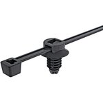 111-85871 T50RFT7-PA66HS-BK, Cable Tie, Inside Serrated, 202mm x 4.6 mm ...