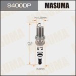 S400DP, Свеча зажигания Masuma S400DP Double Platinum (PFR7S8EG) VAG A4, Q5 04- ...