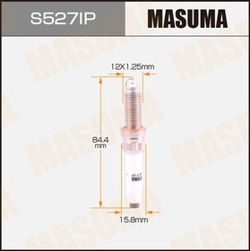 Фото 1/2 Свеча зажигания Masuma S527IP Iridium + Platinum (SILZKGR8B8S)