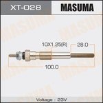 XT-028, Свеча накала MASUMA Toyota Dyna 88-, Lend Cruiser 90- (1HZ, 1HDT)