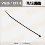 YGS-1014, Хомут пластиковый 4,0 x 150 черный MASUMA