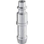 IRP 066808P2, Treated Steel Plug for Pneumatic Quick Connect Coupling, 8mm Hose Barb