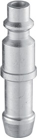 Фото 1/3 IRP 066808P2, Treated Steel Plug for Pneumatic Quick Connect Coupling, 8mm Hose Barb