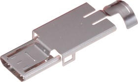 ZX64-B-SLDA, USB Connectors MICRO B PLUG SHIELD TOP FOR ZX64