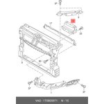 1T0805971, Патрубок воздушного фильтра Skoda Fabia 2007-2015 Skoda Rapid 2013  ...