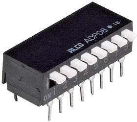 ADP08STR04, DIP Switches / SIP Switches PIANO DIP SWITCH