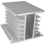 H110 3SSR 10/40A (110x100x80), Radiator for three-phase SSR H110, 10/40A, aluminum