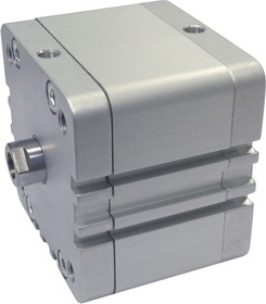 Фото 1/2 Pneumatic Compact Cylinder - 63mm Bore, 50mm Stroke, Double Acting