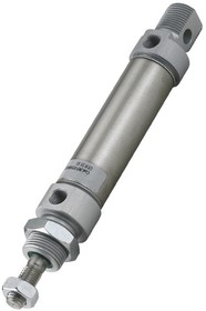 Фото 1/2 Roundline Cylinder - 25mm Bore, 125mm Stroke, Double Acting