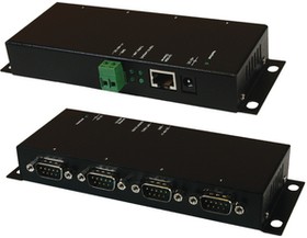 EX-6034, Serial Device Server, 100 Mbps, Serial Ports - 4, RS232