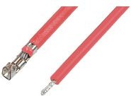 Фото 1/2 214921-2223, Rectangular Cable Assemblies PicoBlade F-S Red 26AWG 225mm PreCrimp