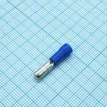 MPD1.25-156 blue, наконечник кабельный - штекер трубчатый с изоляцией d=4мм ...