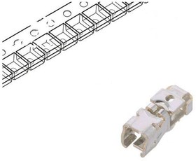 Фото 1/5 203863-8103, Lighting Connectors Double Contact Copper 1 Circuit