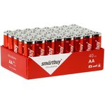 Батарейка алкалиновая Smartbuy LR6/40 bulk (40/720) (SBBA-2A40S)