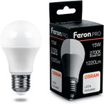 38035, Лампа светодиодная LED 15вт Е27 теплый Feron.PRO