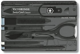 Фото 1/10 0.7133.T3, Швейцарская карточка Victorinox SwissCard, черная