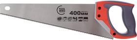 Универсальная ножовка по дереву профи 400 мм, 7 TPI, двухкомпонентная ручка Лк-00002743