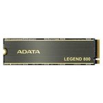 SSD накопитель A-Data Legend 800 ALEG-800-1000GCS 1ТБ, M.2 2280, PCIe 4.0 x4 ...
