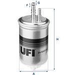 24.445.00, Фильтр топливный