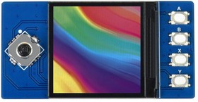 Фото 1/6 Pico-LCD-1.3, 1,3-дюймовый ЖК-дисплей для Raspberry Pi Pico, 65 000 цветов RGB, 240 × 240 пикселей, интерфейс SPI