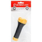Ultraflash 5002-ТН (фонарь, черный, 4LED, 1 реж, 3XR03, пласт, блист-пакет)