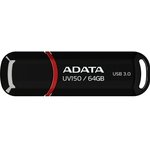Флеш-память A-DATA UV150, 64GB, AUV150-64G-RBK