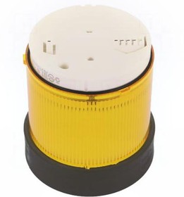 Фото 1/2 XVBC4B8, Сигнализатор: световой, лампочка BA15D, желтый, 24-48ВDC, 24ВAC