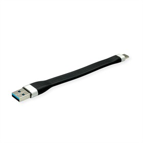11.02.9014-10, USB 3.2 Cable, Male USB A to Male USB C Cable, 110mm