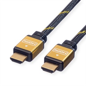 11.04.5500-20, 3840 x 2160 Male HDMI to Male HDMI Cable, 1.5m