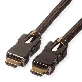 11.04.5688-10, 3840 x 2160 Male HDMI to Male HDMI Cable, 1.5m