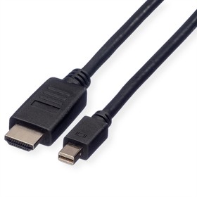 11.04.5789-10, Male DisplayPort to Male HDMI Display Port Cable, 1920 x 1200, 1.5m