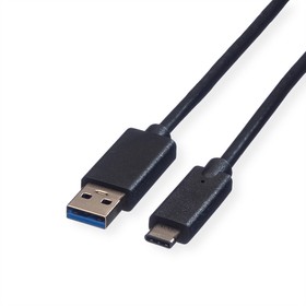 11.44.9011-10, USB 3.2 Cable, Male USB A to Male USB C Cable, 1m