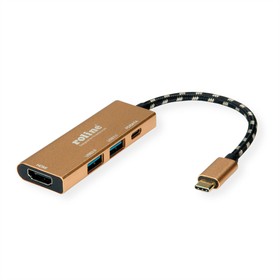 12.02.1119-5, USB C to HDMI Adapter Cable, USB 3.2, 1 Supported Display(s) - up to 4K