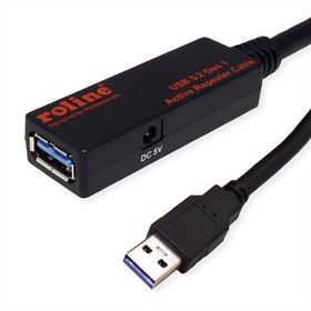 12.04.1070-5, USB 3.2 Cable, Female USB A to Male USB A Cable, 10m